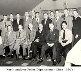 North Andover Police Department - Circa 1950's